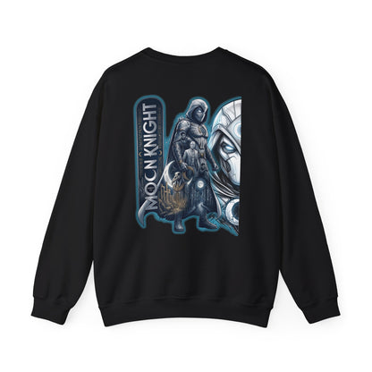 Moon Knight Graphic Sweatshirt — Vintage Comic-Inspired Crewneck