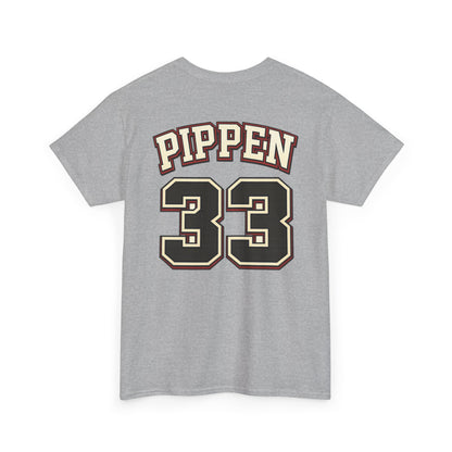 Pippen #33 Basketball Tee — Retro Chicago Bulls Scott Pippen Jersey Shirt