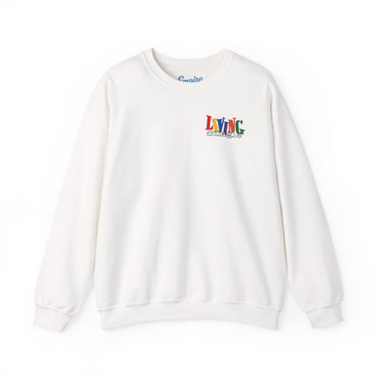 Khadijah James Vintage TV Tribute—Living Single Retro Graphic Crewneck Sweatshirt