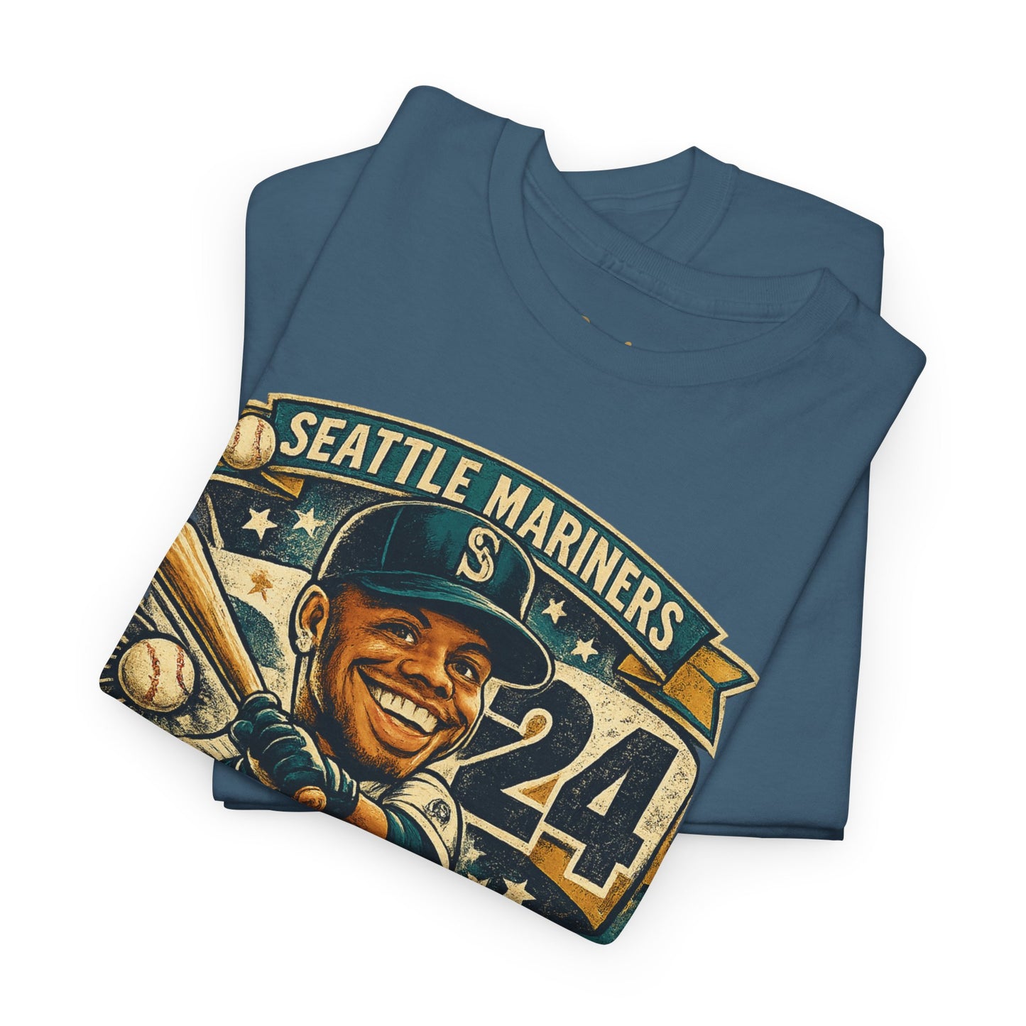 Griffey Jr. "The Kid" - Vintage Baseball Graphic T-Shirt