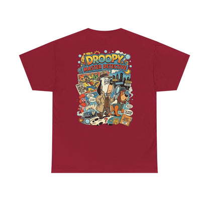 Graphic Tee — "Master Detective" Retro Cartoon T-Shirt