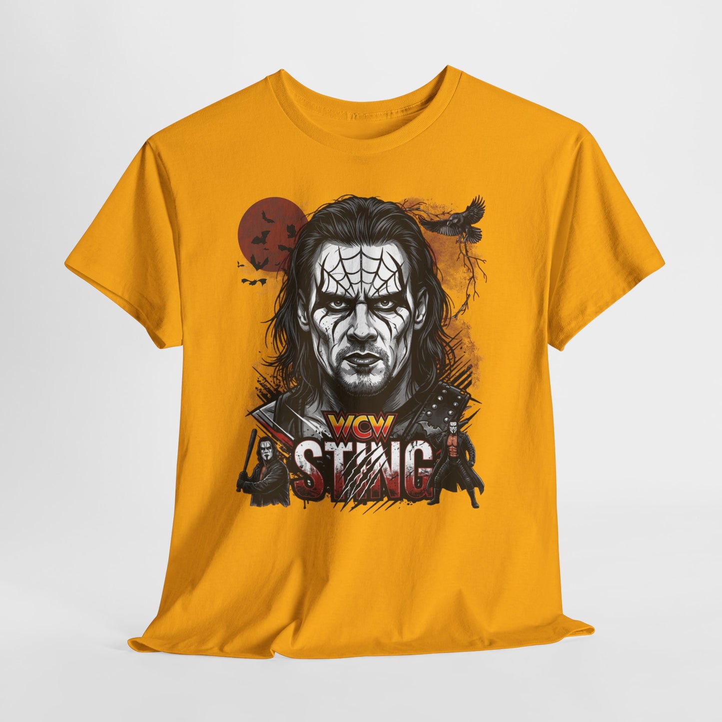 WCW Sting Wrestling T-Shirt — Vintage Gothic Pro Wrestler Tee