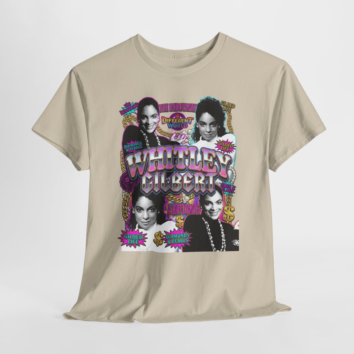 Whitley Gilbert Retro Pop Art Tee — A Different World Tribute T-Shirt