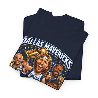 Dallas Mavericks Champions Tee – “We Are The Champions” Basketball Fan Shirt