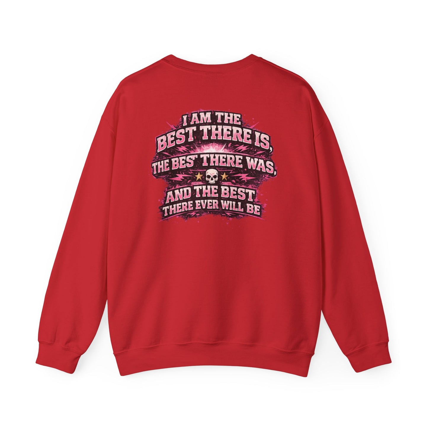 Bret Hart Crewneck Sweatshirt — "I Am The Best There Is" Retro Wrestling Pullover