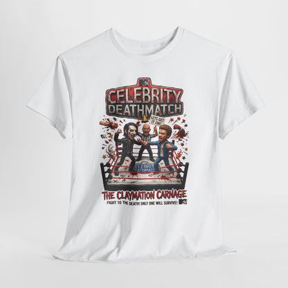 Celebrity Deathmatch Claymation Carnage T-Shirt