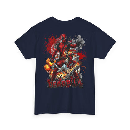 Deadpool Graphic Tee — Explosive Comic Superhero Shirt