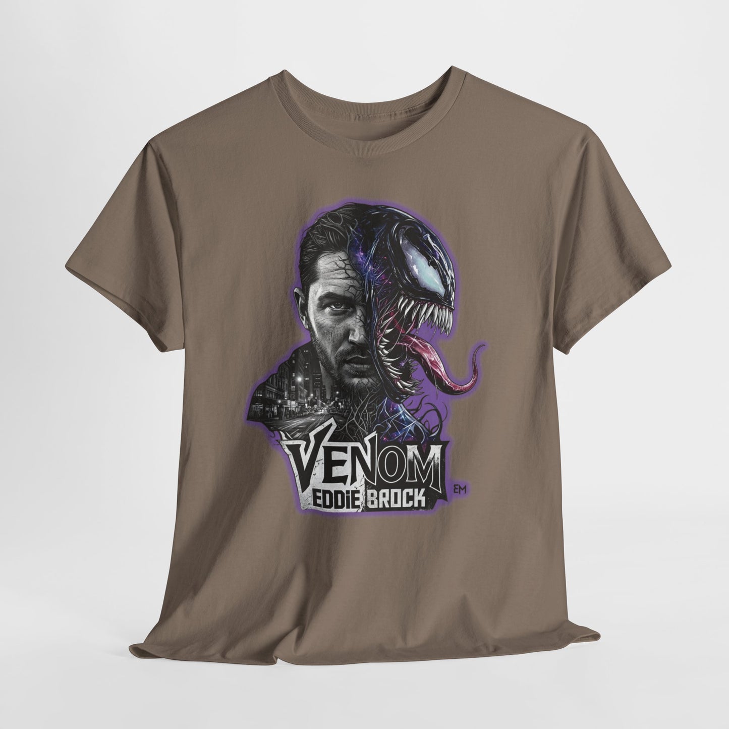 Venom Eddie Brock Graphic Tee — Antihero Comic Movie Fan Shirt