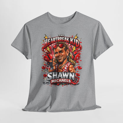 Shawn Michaels "Heartbreak Kid" Graphic Tee - Retro Wrestling Fan Shirt