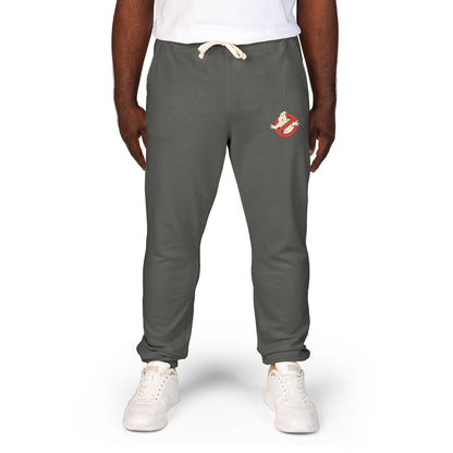 Ghostbusters Logo Sweatpants — Fleece Joggers with Ghost Emblem