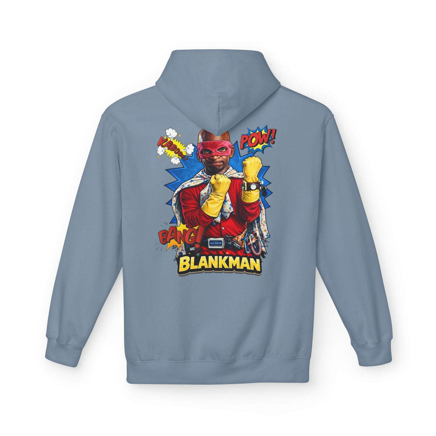 Blankman Inspired Graphic Midweight Softstyle Fleece Hoodie