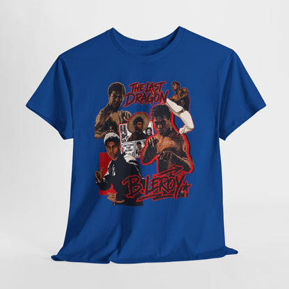 The Last Dragon Collage Tee — Retro Martial Arts Movie Poster T-Shirt