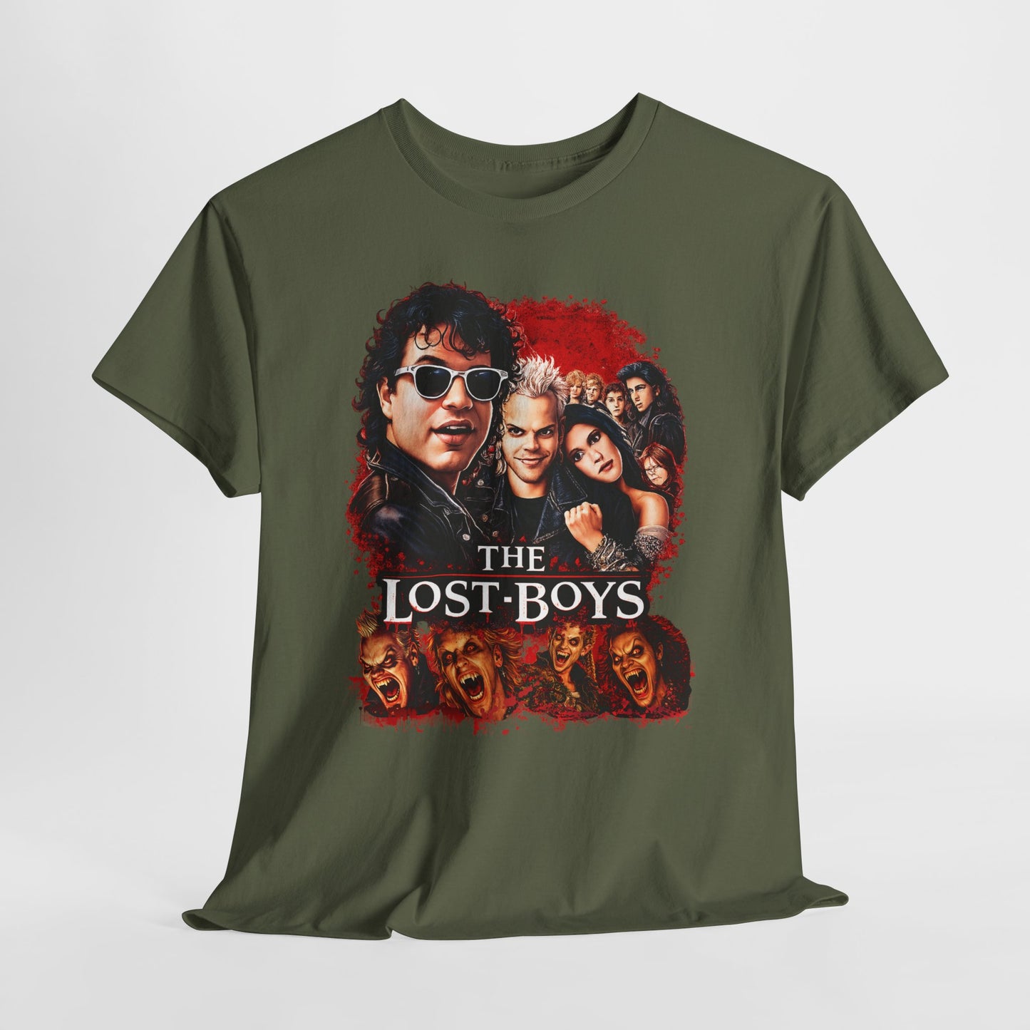 The Lost Boys Movie Poster Tee — Retro 80s Vampire Graphic T-Shirt
