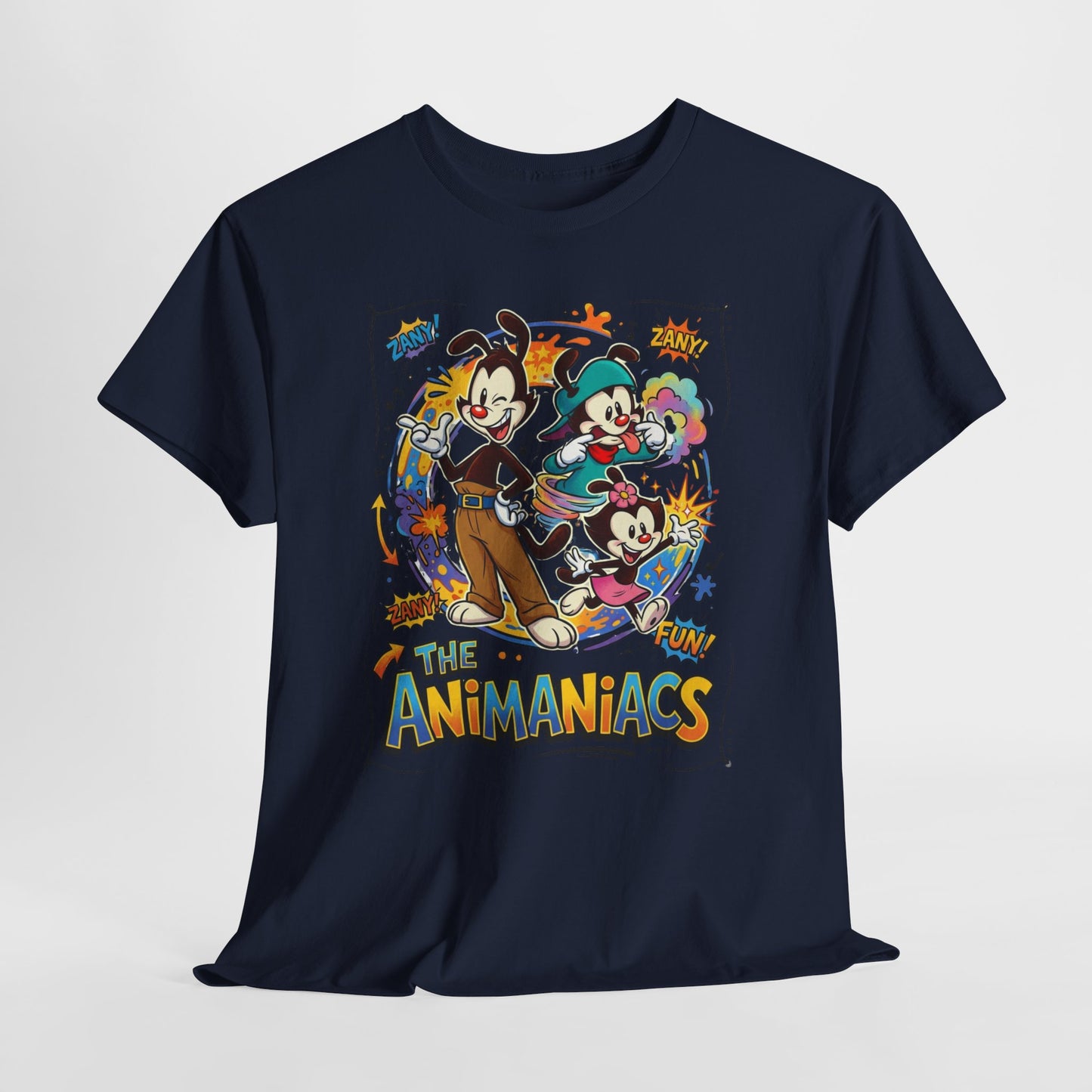 Animaniacs Cartoon Graphic Tee — 'The Animaniacs' Retro Character Shirt