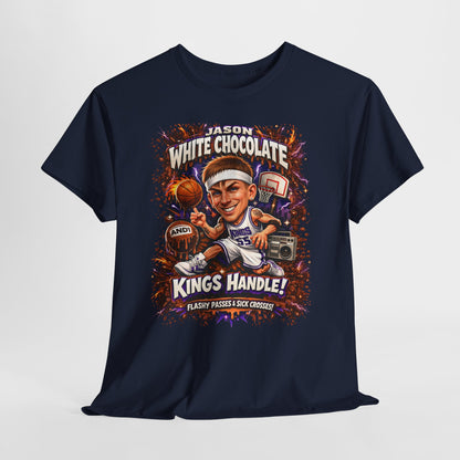 White Chocolate Kings Handle Basketball T-Shirt