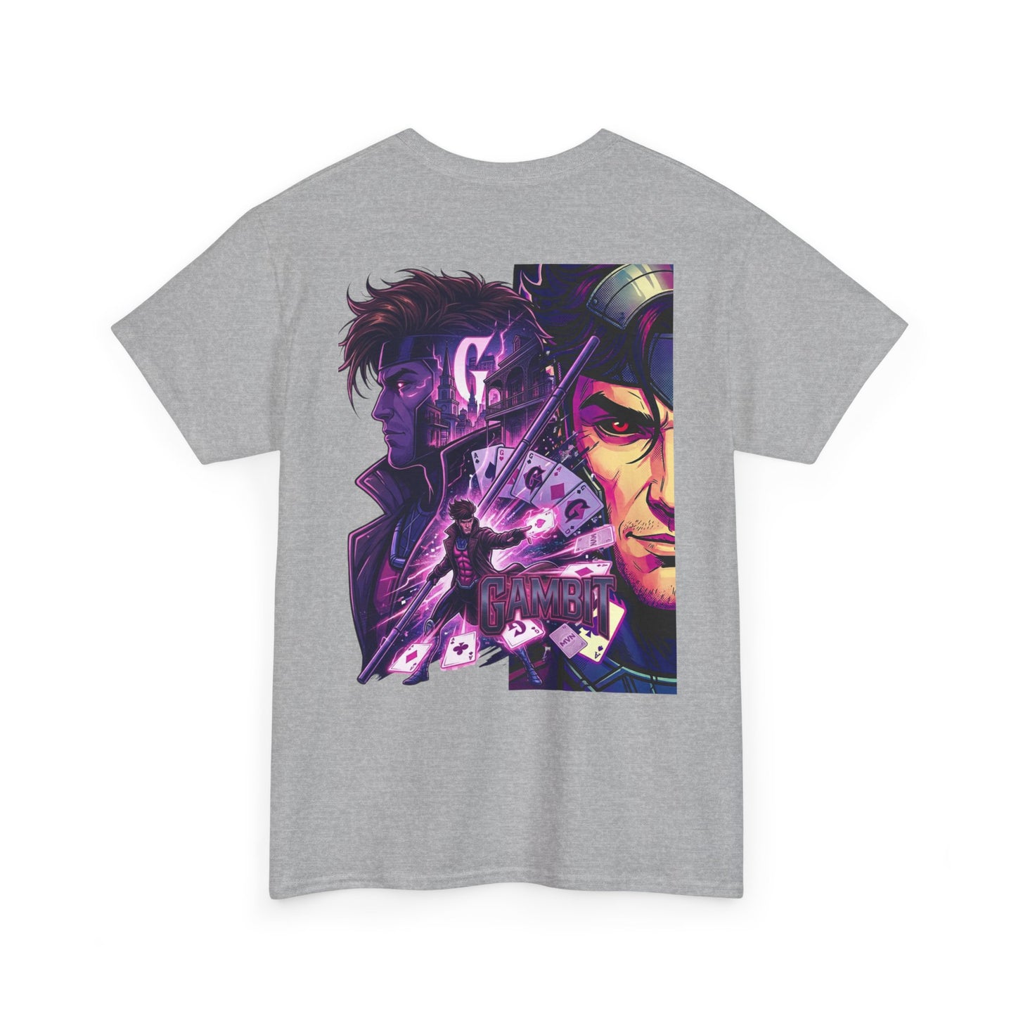 Neon Noir Anime Portraits T‑Shirt