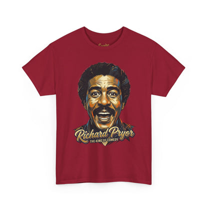 Retro Comedian Portrait Tee — 'Richard Pryor' Graphic T‑Shirt