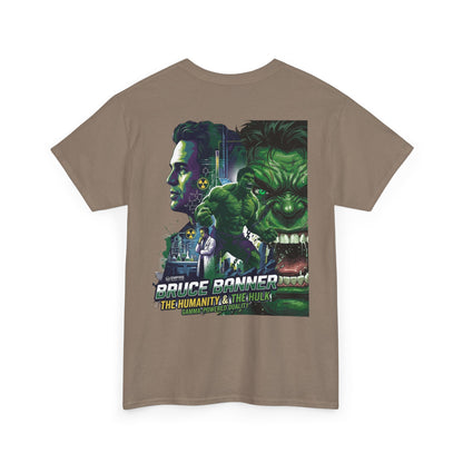 Hulk Graphic Tee — Bruce Banner Movie Poster Back Print