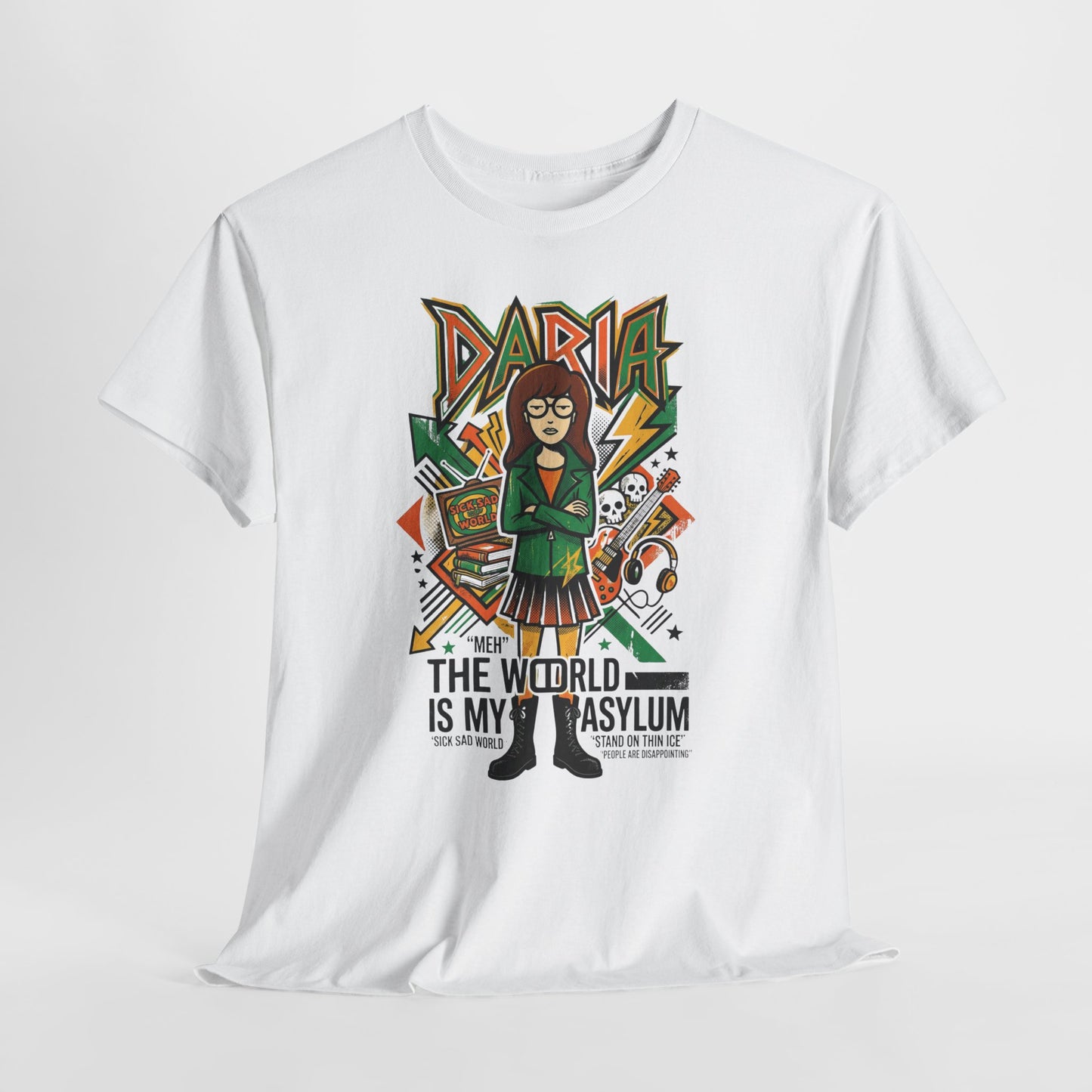 Daria "The World Is My Asylum" T-Shirt