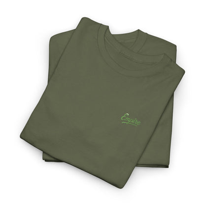 Signature Embroidered Empire Green Chest Logo T-Shirt