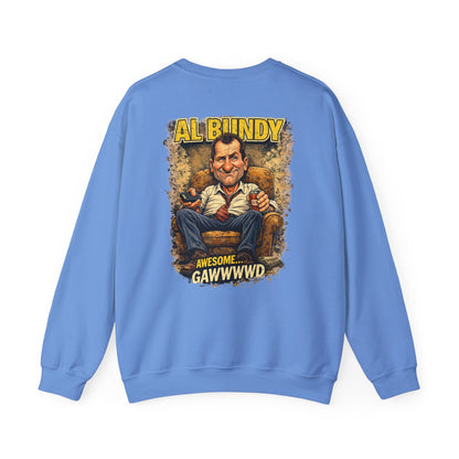 Al Bundy 'Married... Awesome Gawwwwd' Crewneck Sweatshirt
