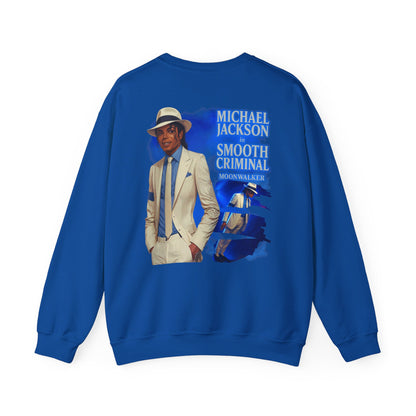 MJ Smooth Criminal Retro Crewneck Sweatshirt