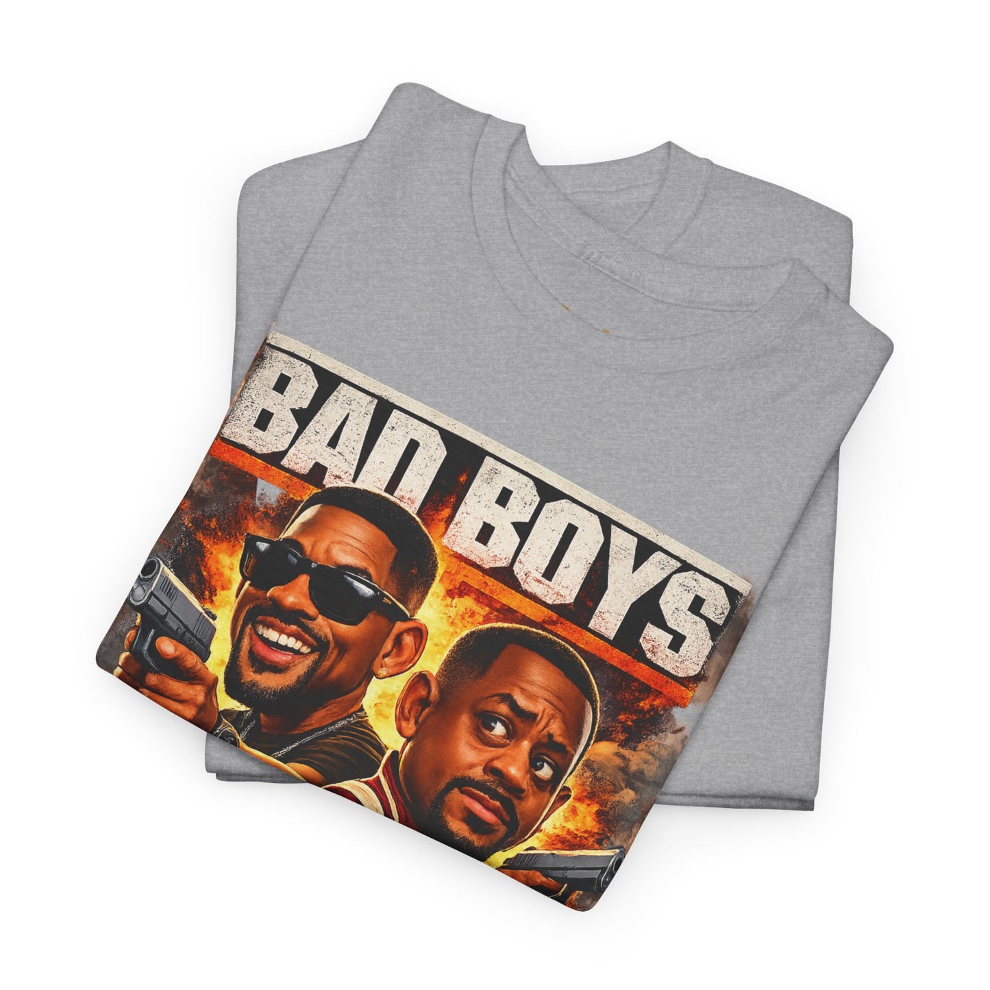 Bad Boys Movie Poster Tee — "Ride Together, Die Together" Graphic T-Shirt