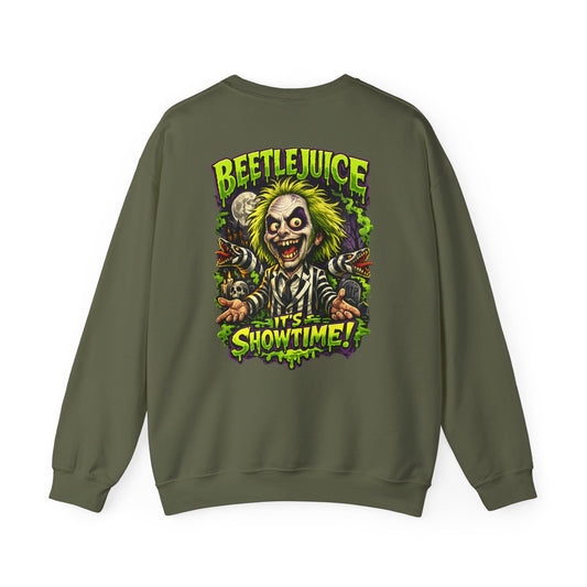Beetlejuice "It's Showtime" Crewneck Sweatshirt