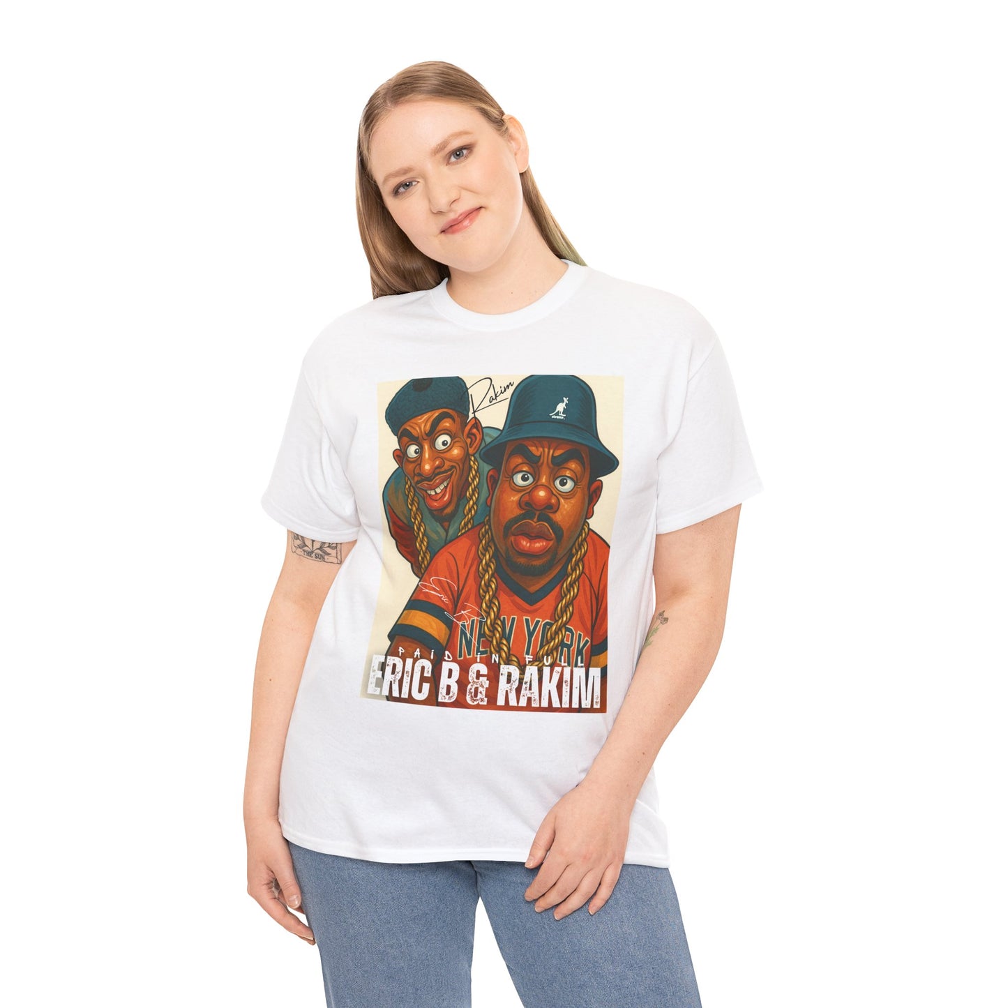 "Eric B and Rakim" Vintage Rap Duo Graphic Tee