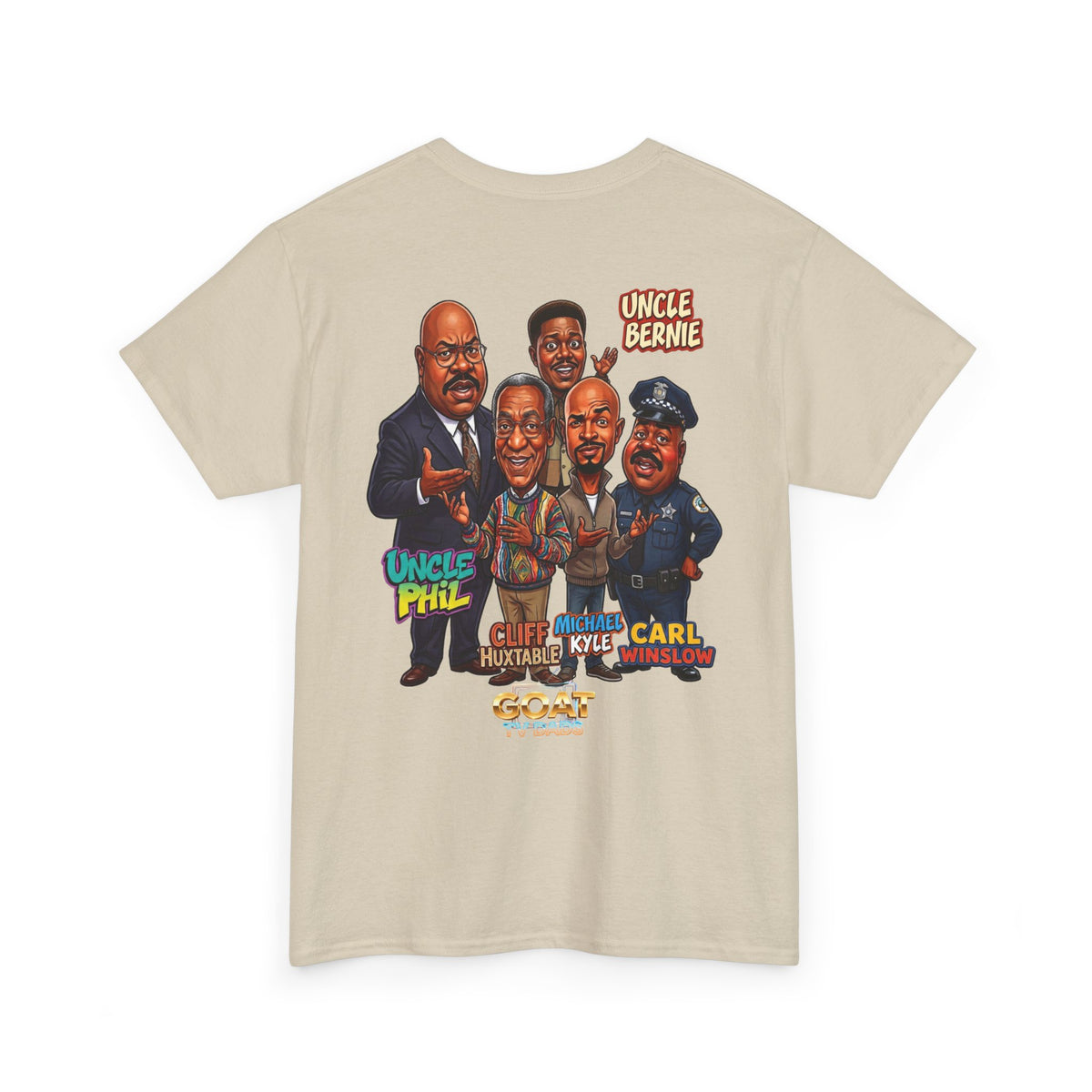 GOAT TV Dads Legends Graphic Tee