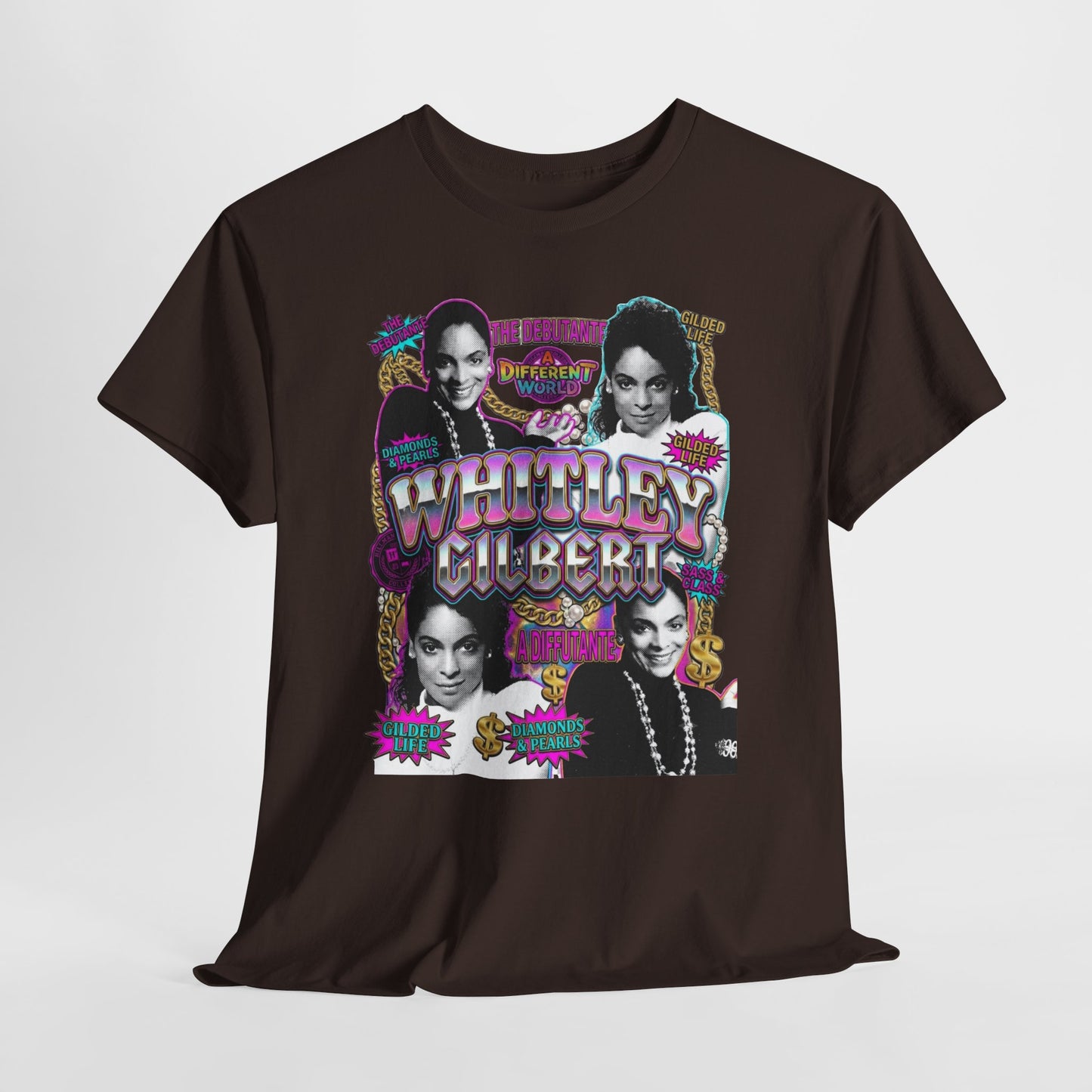 Whitley Gilbert Retro Pop Art Tee — A Different World Tribute T-Shirt