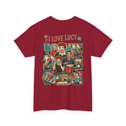I Love Lucy Retro Collage T-Shirt
