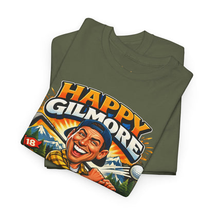 Happy Gilmore Golf T-Shirt — Vintage Funny Movie Golf Tee (‘Tap It In’ Design)