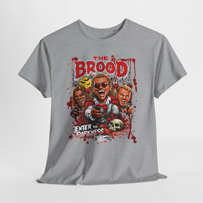 The Brood Horror Band Tee — “Enter the Darkness” Graphic T-Shirt