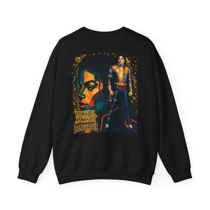 MJ Legacy 'Dangerous' Graphic Crewneck Sweatshirt