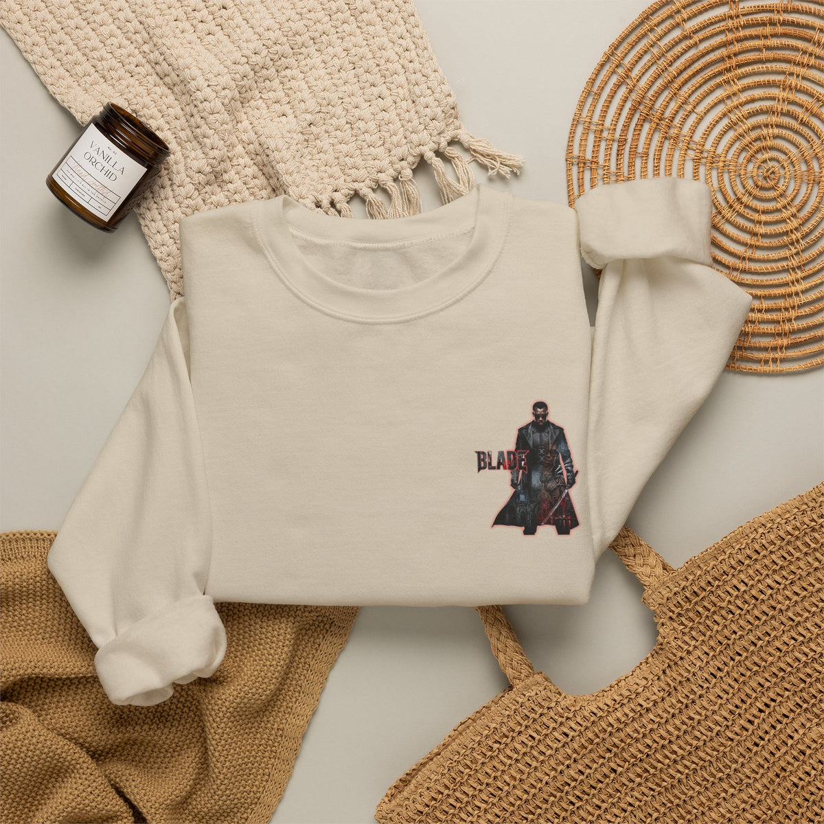 Blade Graphic Crewneck Sweatshirt
