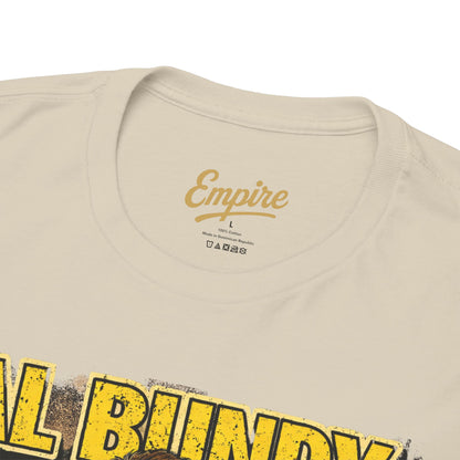 Retro TV Character Tee — "Al Bundy Awesome... Gawwwwd" Graphic T-Shirt