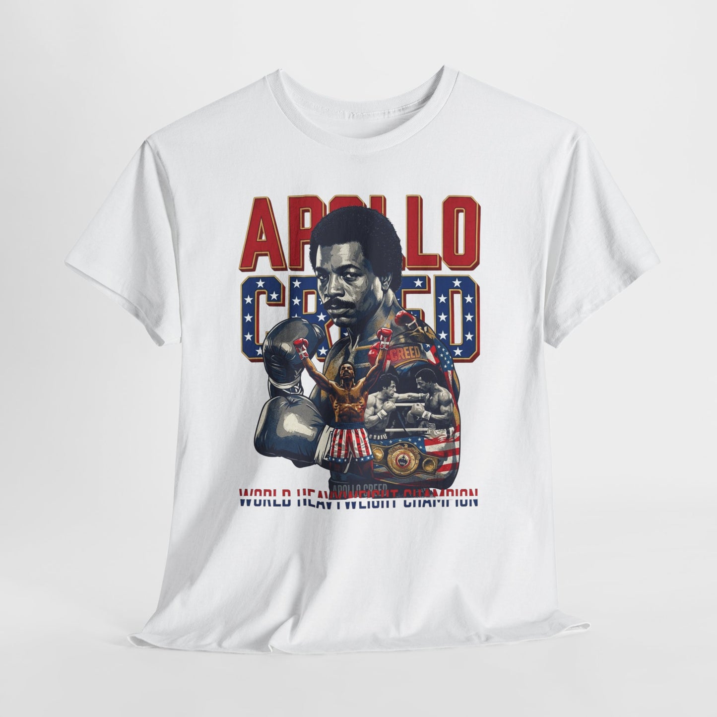 Apollo Creed Boxing T-Shirt — Vintage Rocky Tribute Tee