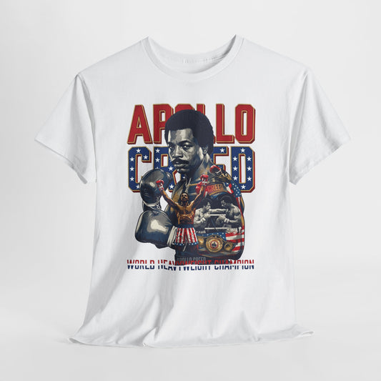 Apollo Creed Boxing T-Shirt — Vintage Rocky Tribute Tee