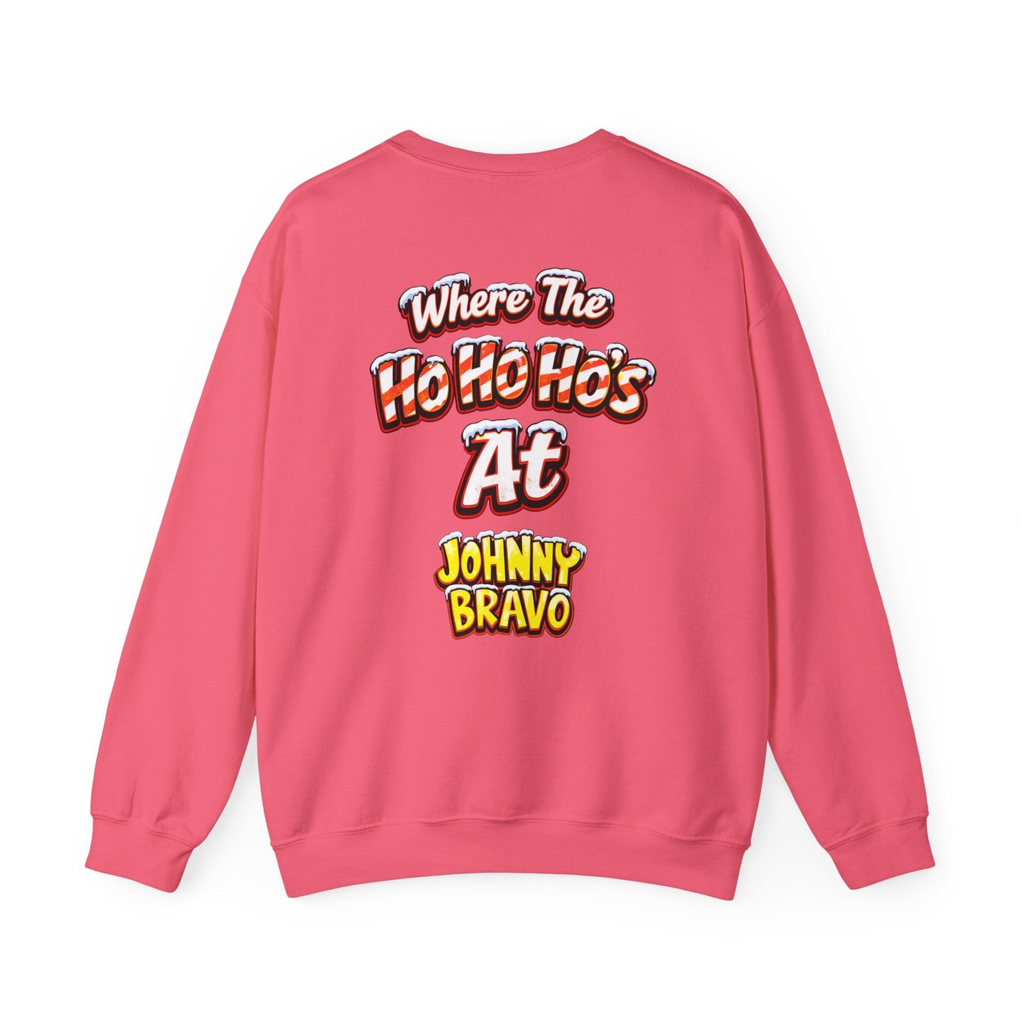 Johnny B 'Sleighin' Hearts' Crewneck Sweatshirt — Where the Ho-Ho-Ho's At