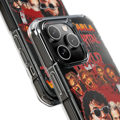 The Lost Boys Clear Magnetic Phone Case – Retro Vampire Movie Collage