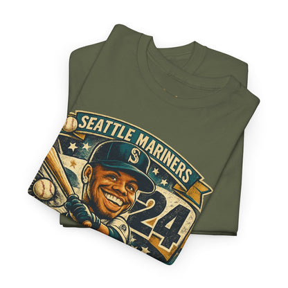 Griffey Jr. "The Kid" - Vintage Baseball Graphic T-Shirt