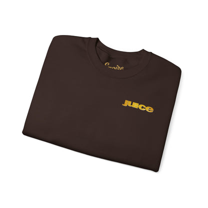 Wrecking Crew "Juice" Crewneck Sweatshirt — Vintage Movie Portraits with Lyrics
