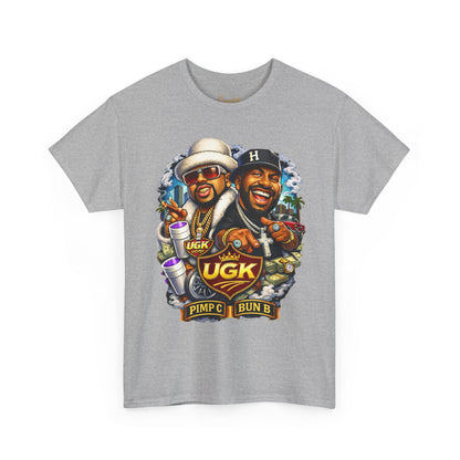 UGK Pimp & Bun B Graphic T-Shirt — Retro Hip Hop Tribute Tee