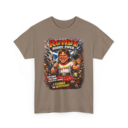 Rowdy Roddy Piper T-Shirt — Retro Wrestling Graphic Tee
