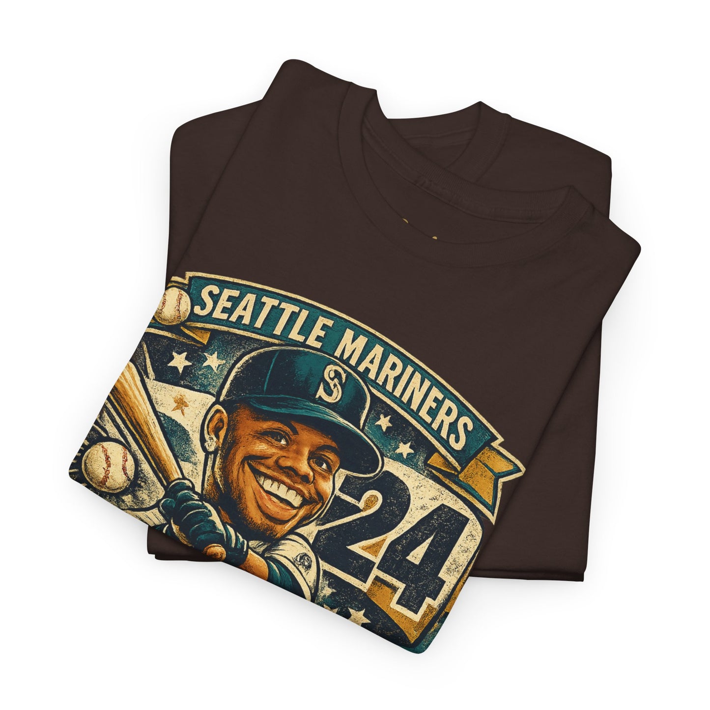 Griffey Jr. "The Kid" - Vintage Baseball Graphic T-Shirt