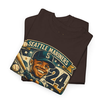 Griffey Jr. "The Kid" - Vintage Baseball Graphic T-Shirt