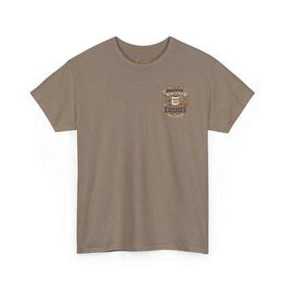 Teacher Coffee T-Shirt — “May Your Coffee Be Stronger Than Your Students' Excuses”