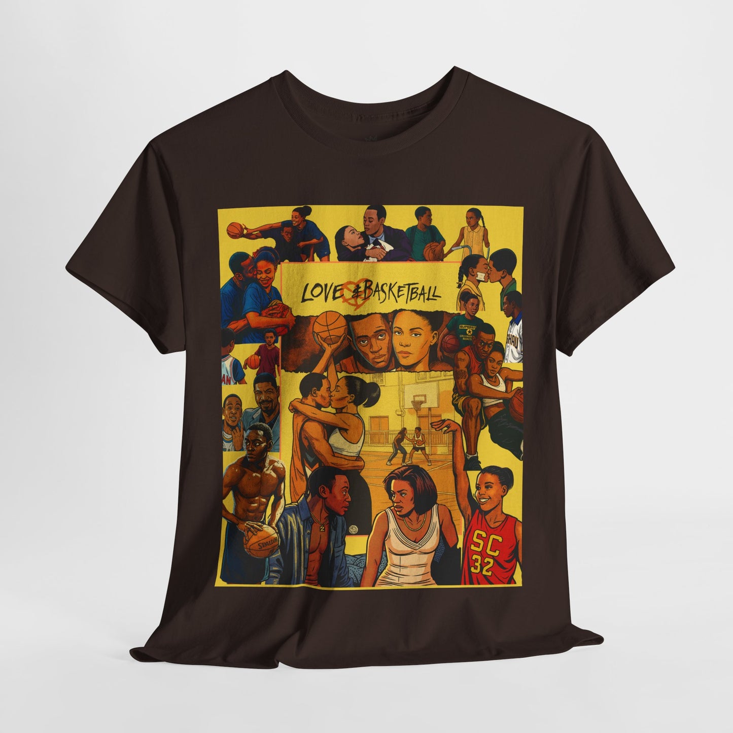 Love & Basketball Tee - Unique Graphic Shirt