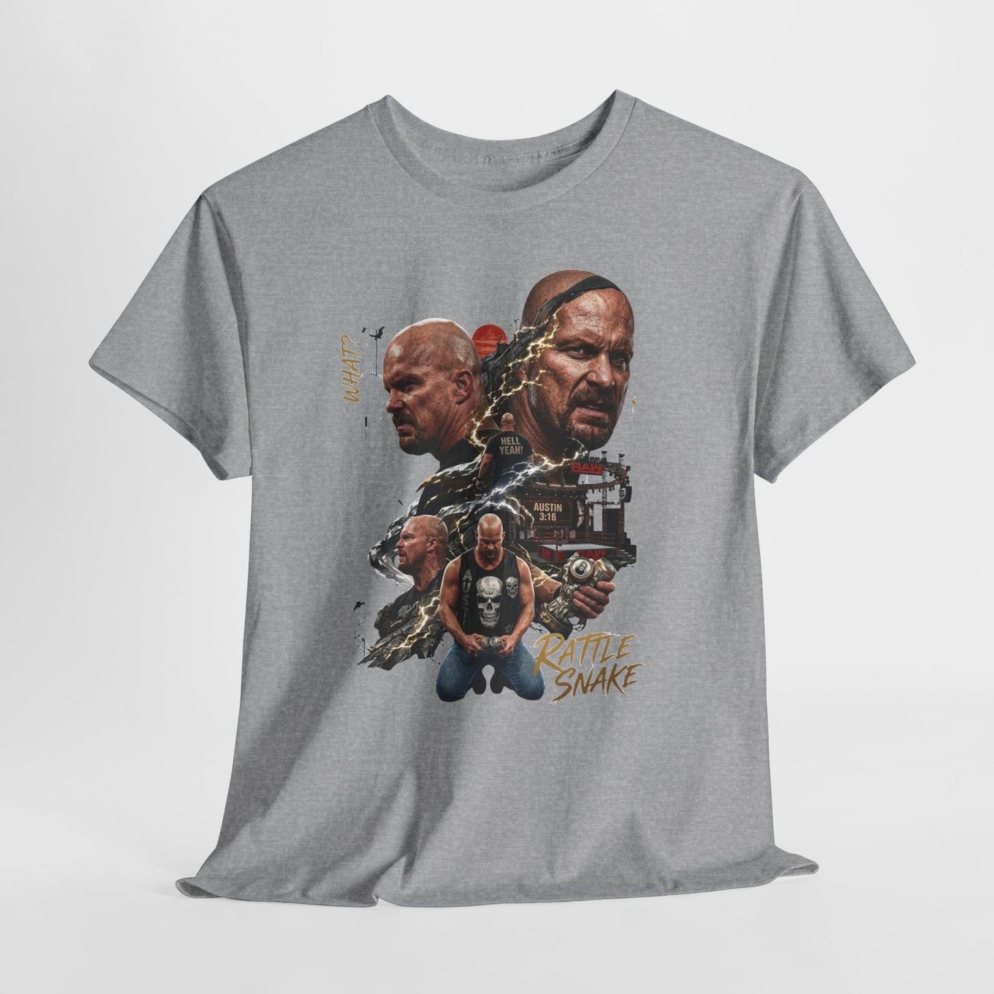 Vintage Stone Cold Austin 3:16 Collage Tee